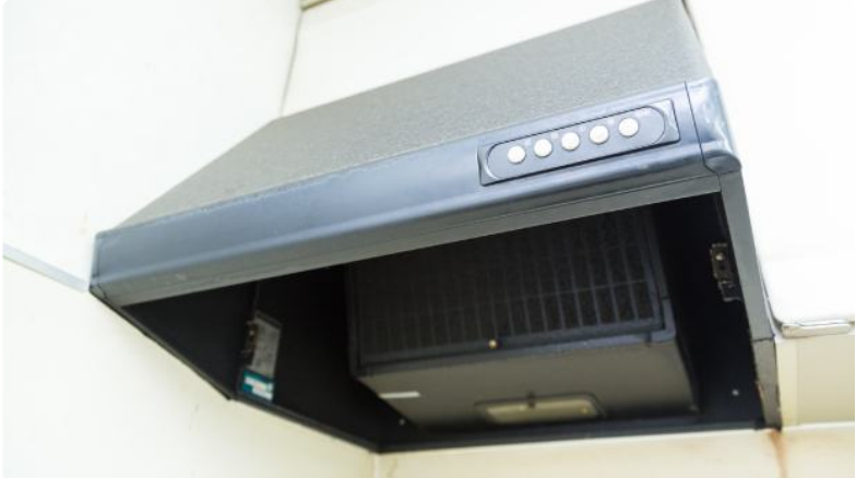 キッチンの換気設備施工例